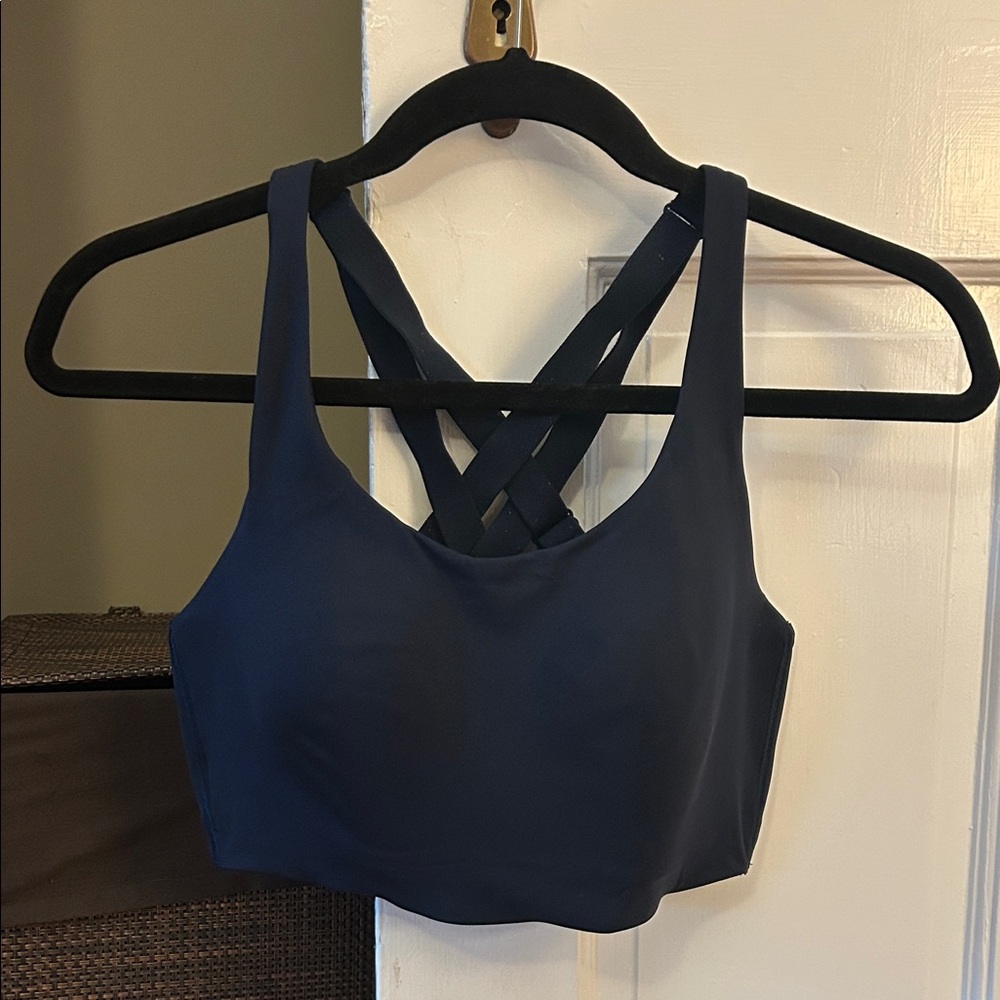 Lululemon Navy Blue 34DD Sports Bra